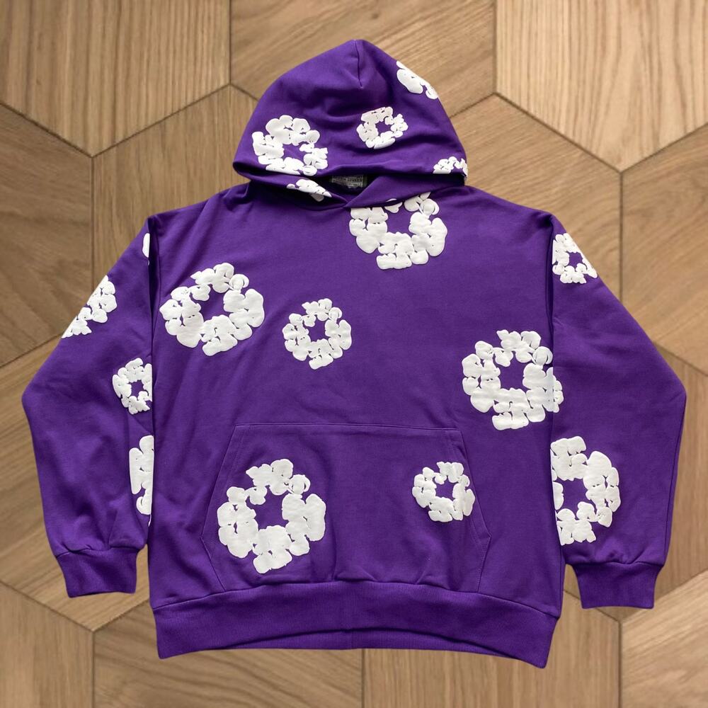 DENIM TEARS Hoodie Purple